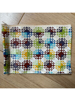 Riley Blake Designs Project Bag  - Vinyl Zipper Bag - Cream