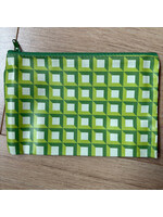 Riley Blake Designs Project Bag - Vinyl Zipper Bag - Green
