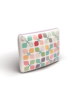 Riley Blake Designs Lori Holt - Project Bag - Piece & Plenty - Vinyl Zipper Bag