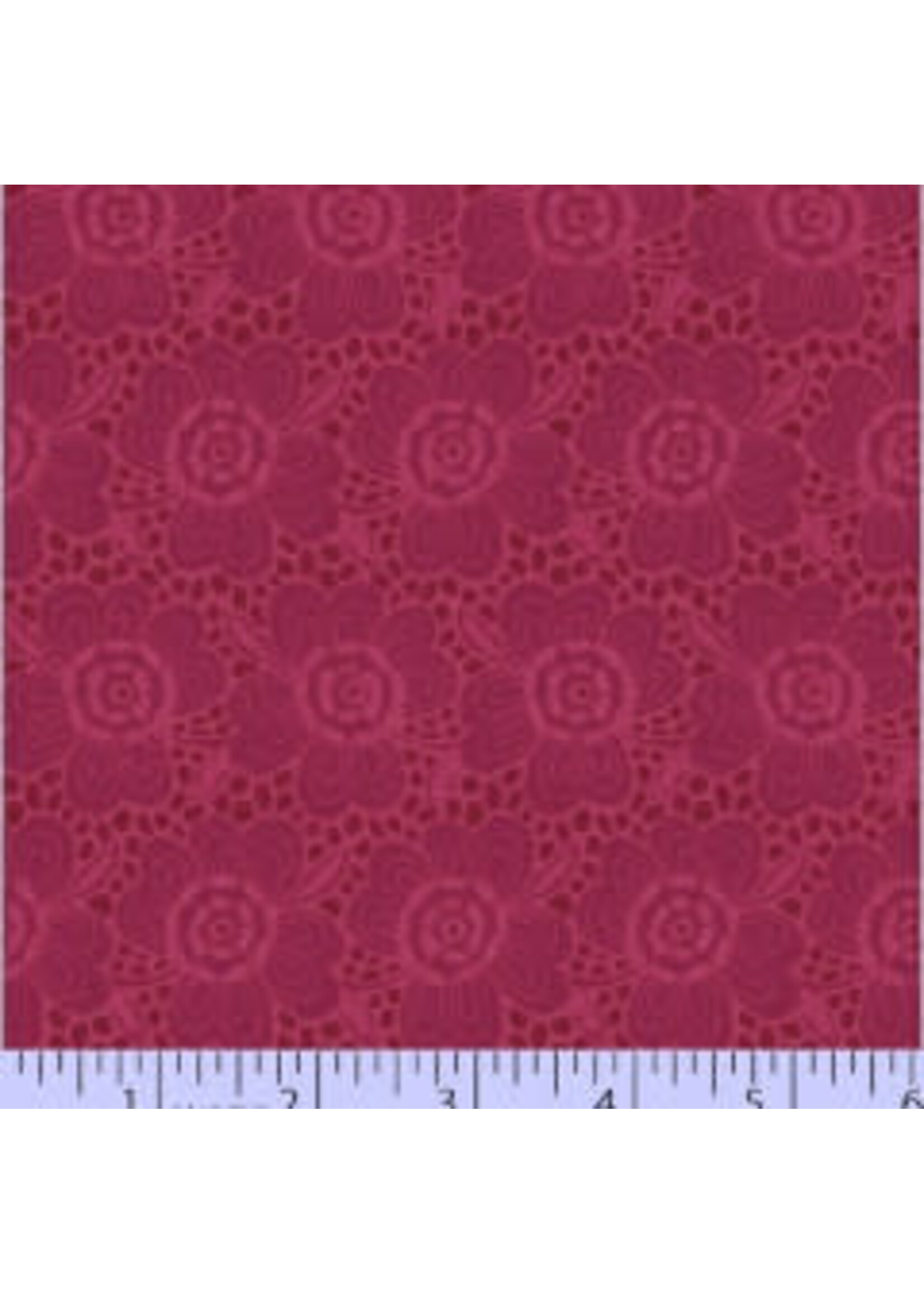 Marcus Fabrics Let It Grow - Red - Coupon - 85 cm x 110 cm