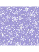 Benartex Studio Lavender Fields - Margaux Small Flower - Light Purple - Coupon - 85 cm x 110 cm