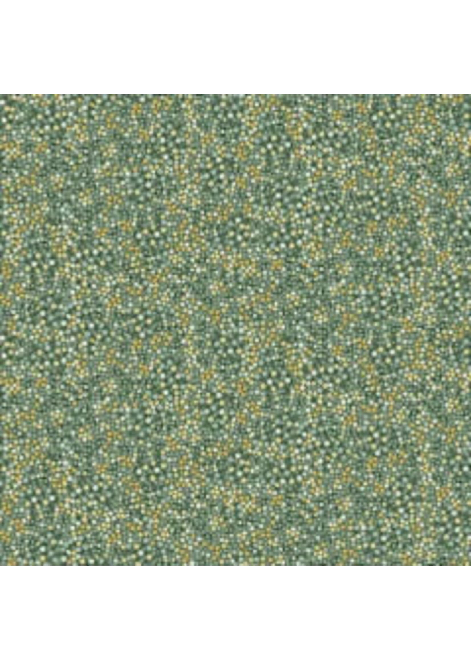 Makower Hello Autumn - Blooms - Teal - Coupon - 85 cm x 110 cm