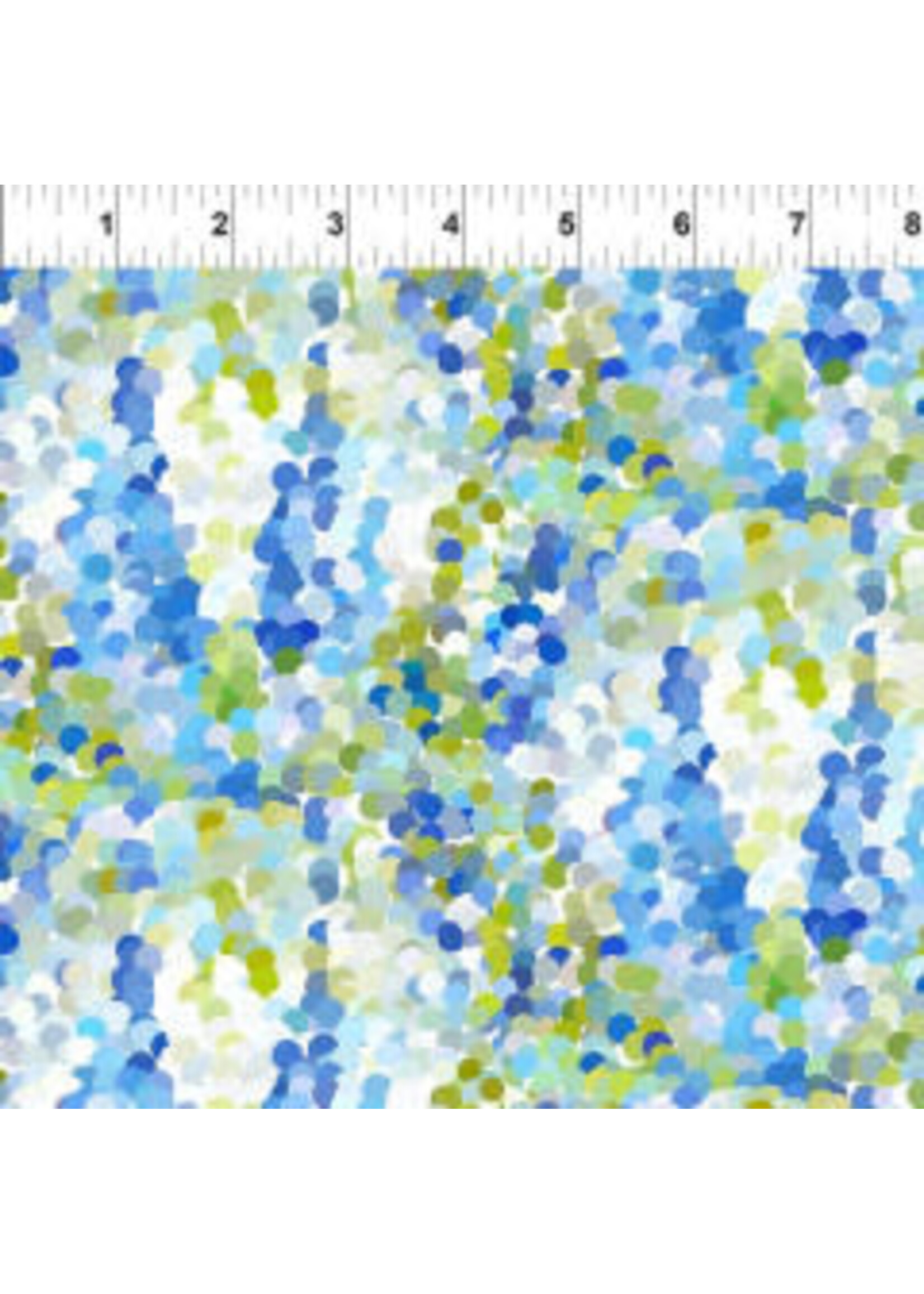 In The Beginning Hummingbird Lane - Field - Peri - Coupon - 100 cm x 110 cm