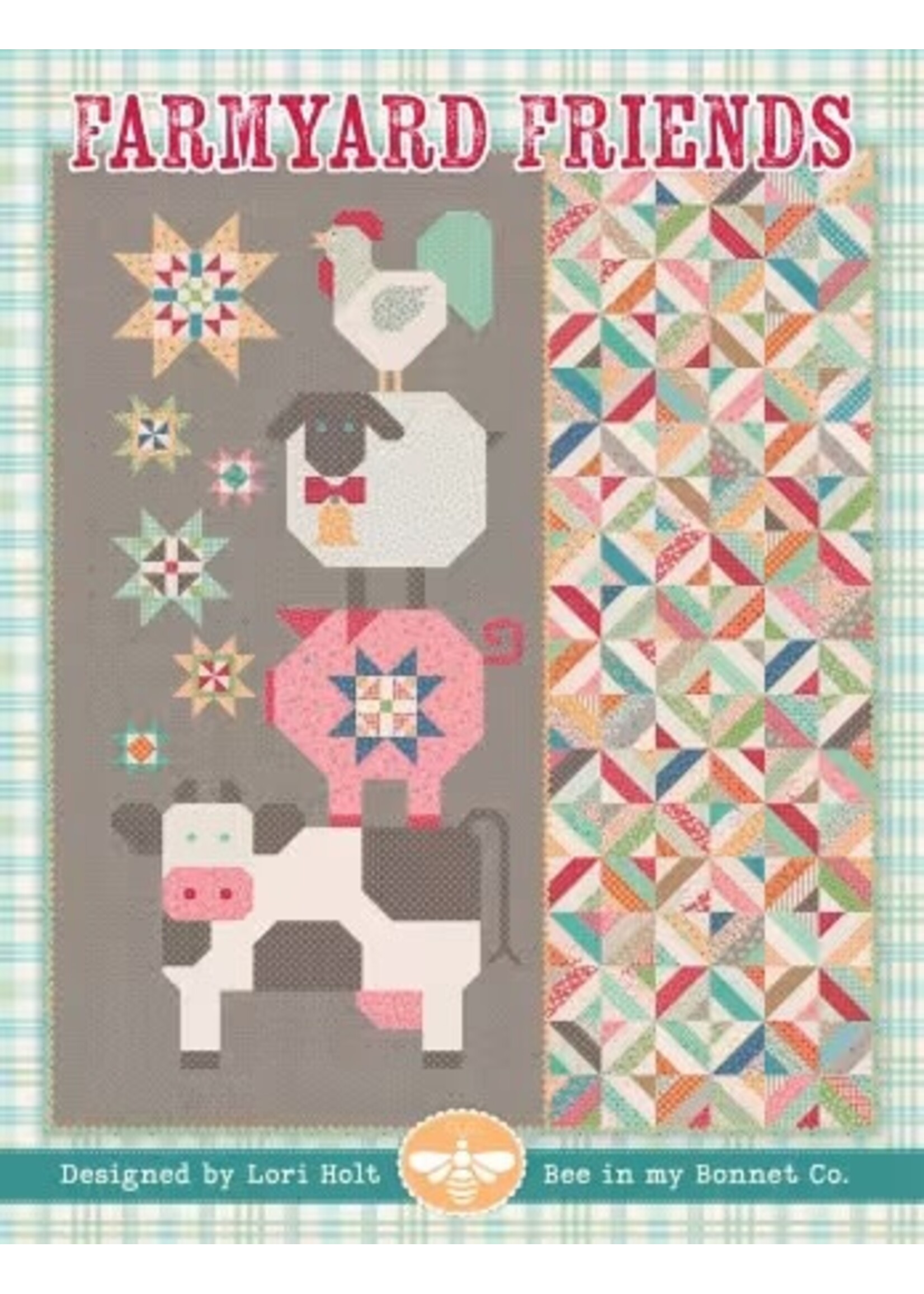 It's Sew Emma Lori Holt - Borduurpatroon - Farmyard Friends