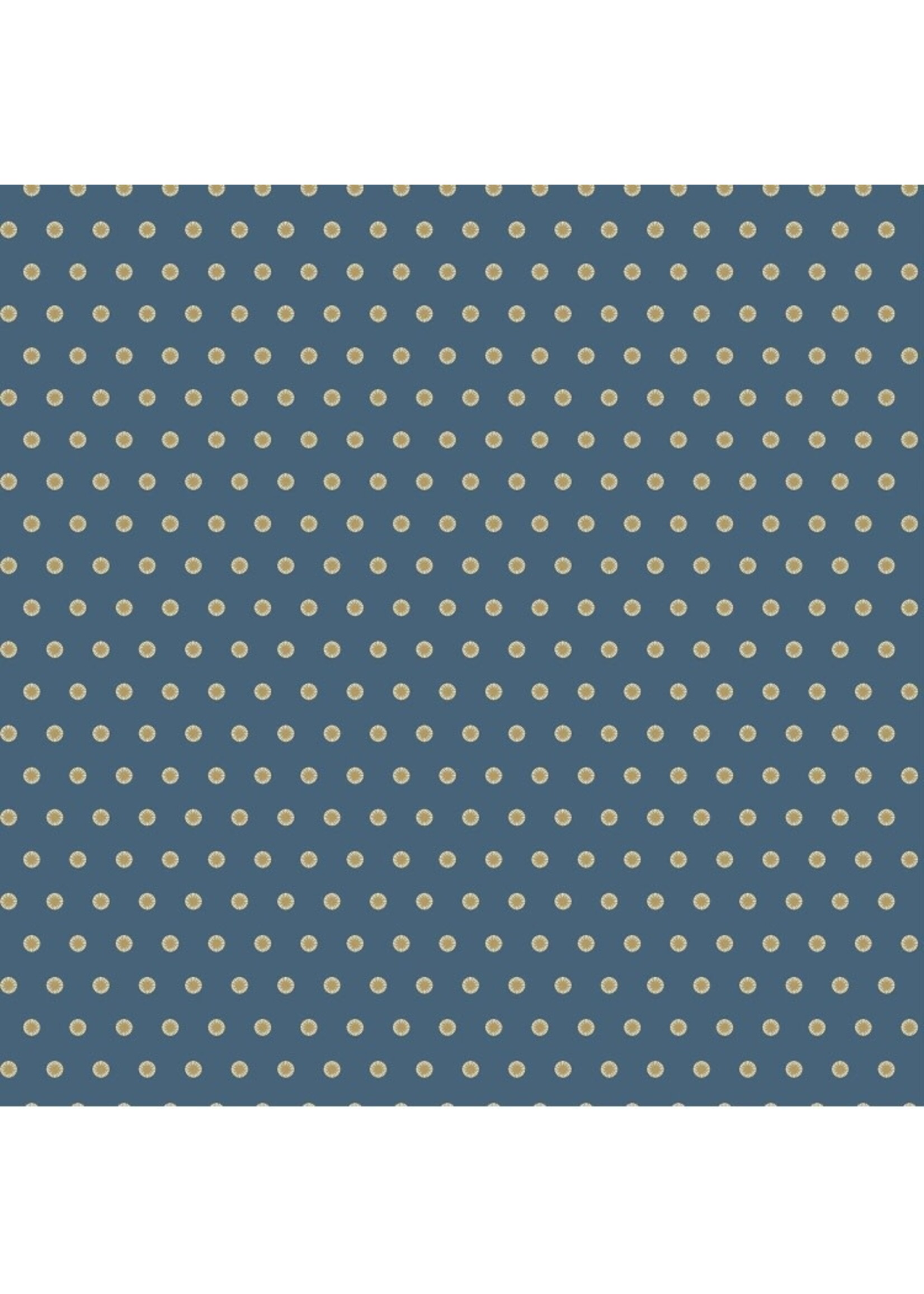 Laundry Basket Quilts Edyta Sitar - Beach House - Sand Dollar - Adriatic - 1176B