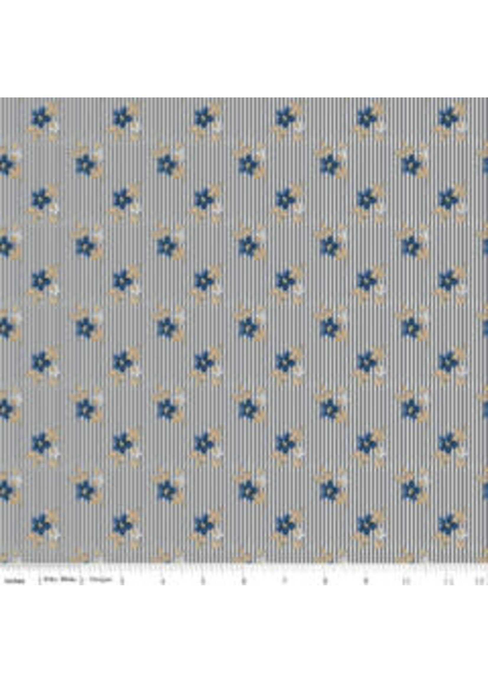 Riley Blake Designs Delightful - Stripes - Grey - Coupon - 85 cm x 110 cm