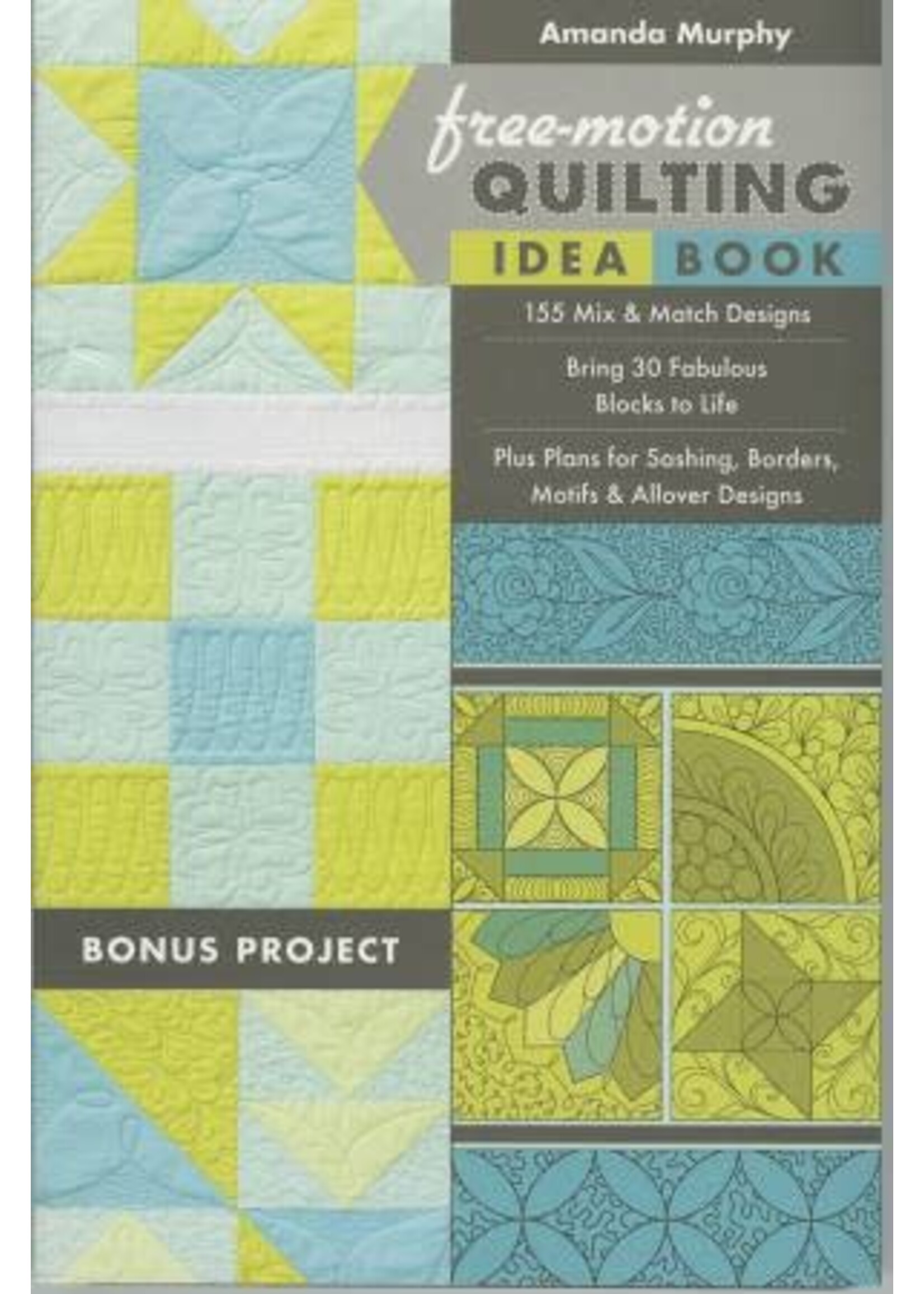 Boek - Amanda Murphy - Free-Motion Quilting Idea Book