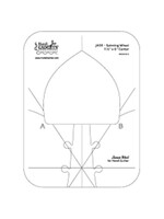 Handi Quilter Quiltliniaal - Jade Spinning Wheel - 11.5 inch x 6 inch