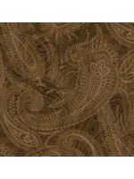 Windham Fabrics Paisley - Brown - Coupon - 60 cm x 275 cm