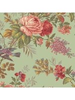 Andover Fabrics Bed of Roses - Bed of Roses - Pistachio - Coupon - 110 cm x 110 cm