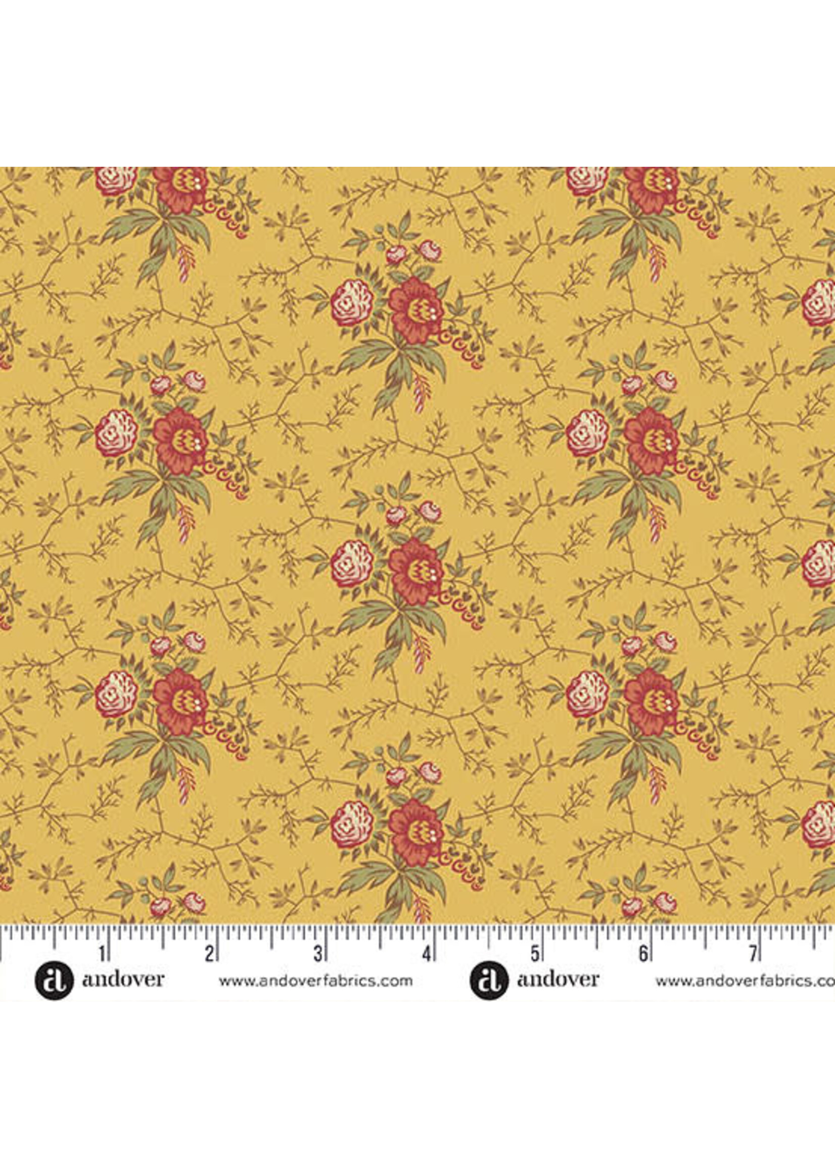 Laundry Basket Quilts Farmer's Daughter - Bramble - Spanish Moss - 10090Y