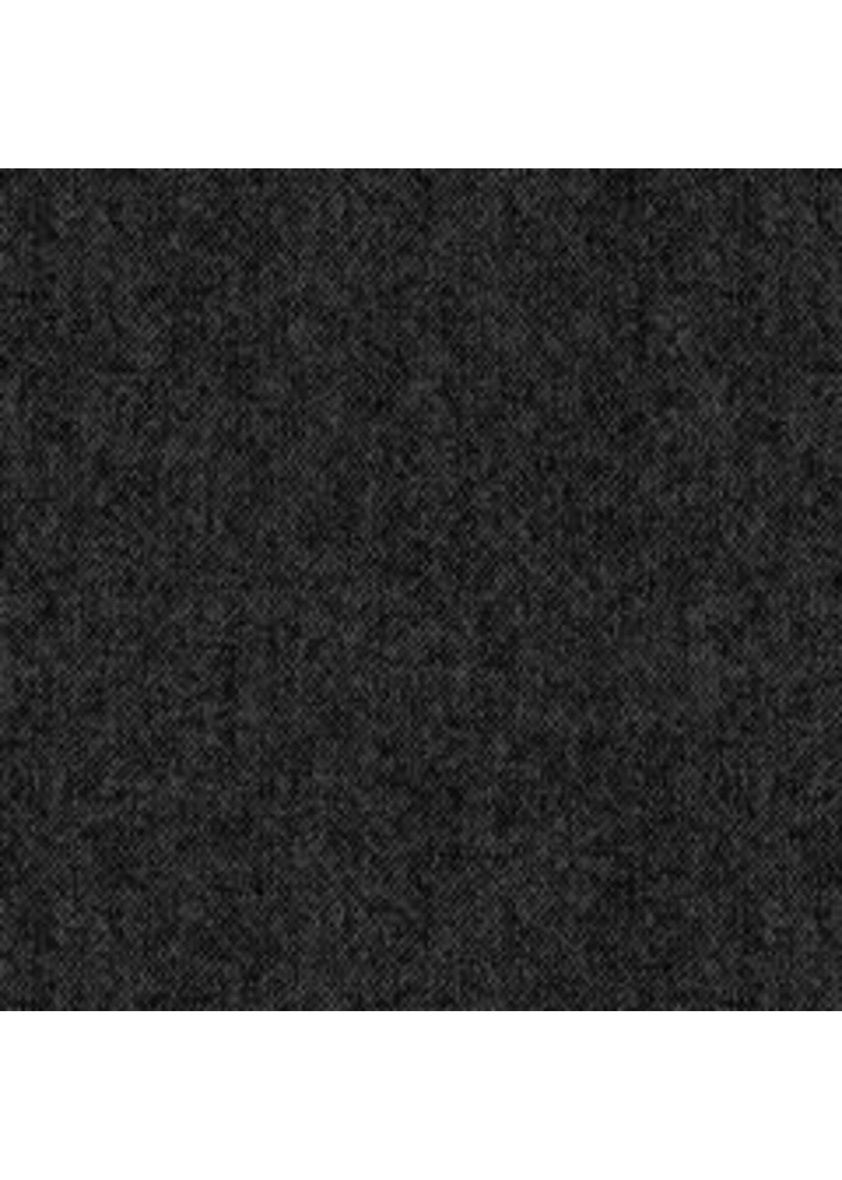 Benartex Studio Winter Wool Flanel - Tweed Flanel - Black - Coupon - 100 cm x 110 cm