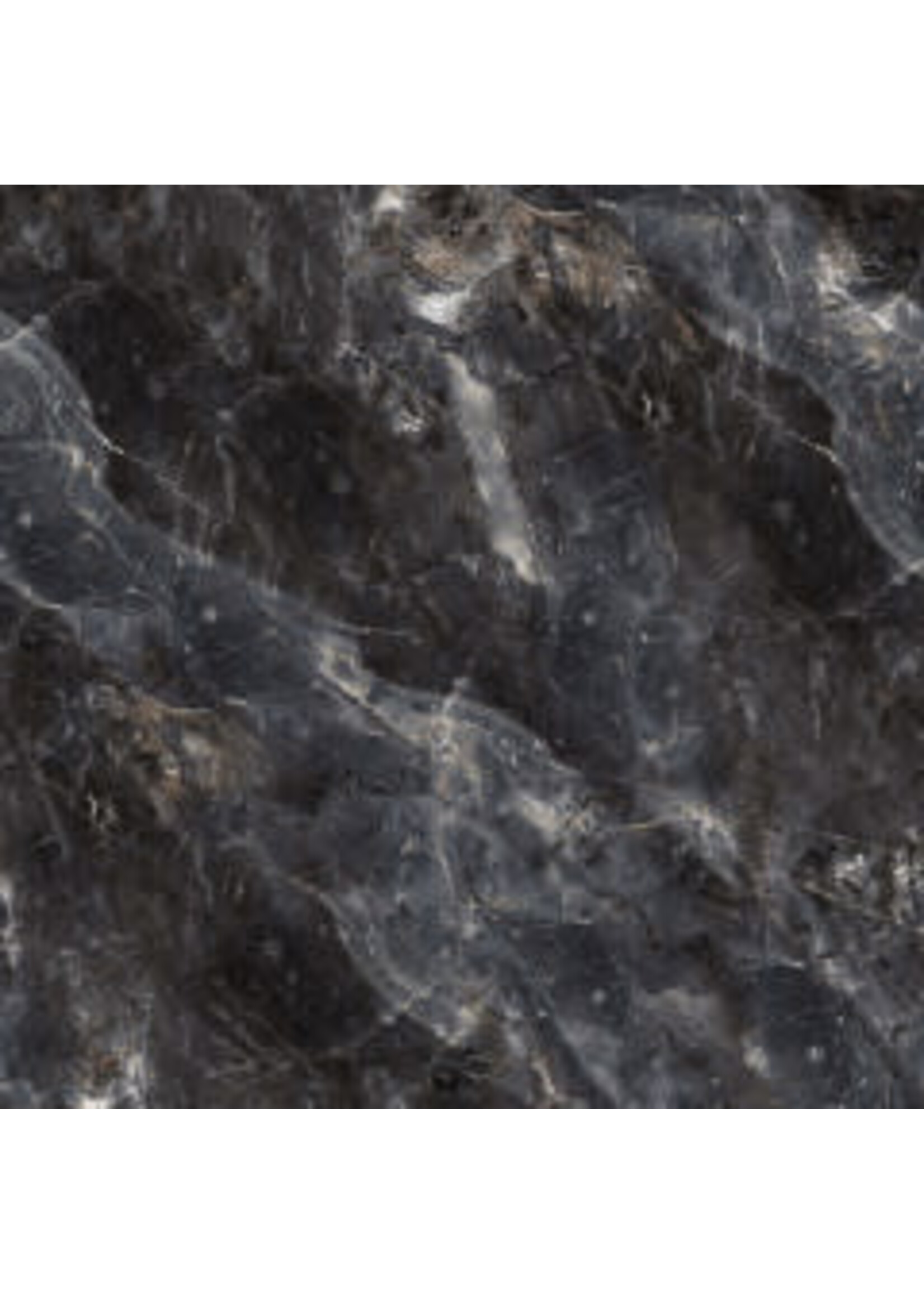 Northcott Stonehenge Surface - Marble - Cool Black Gray - Coupon - 75 cm x 110 cm