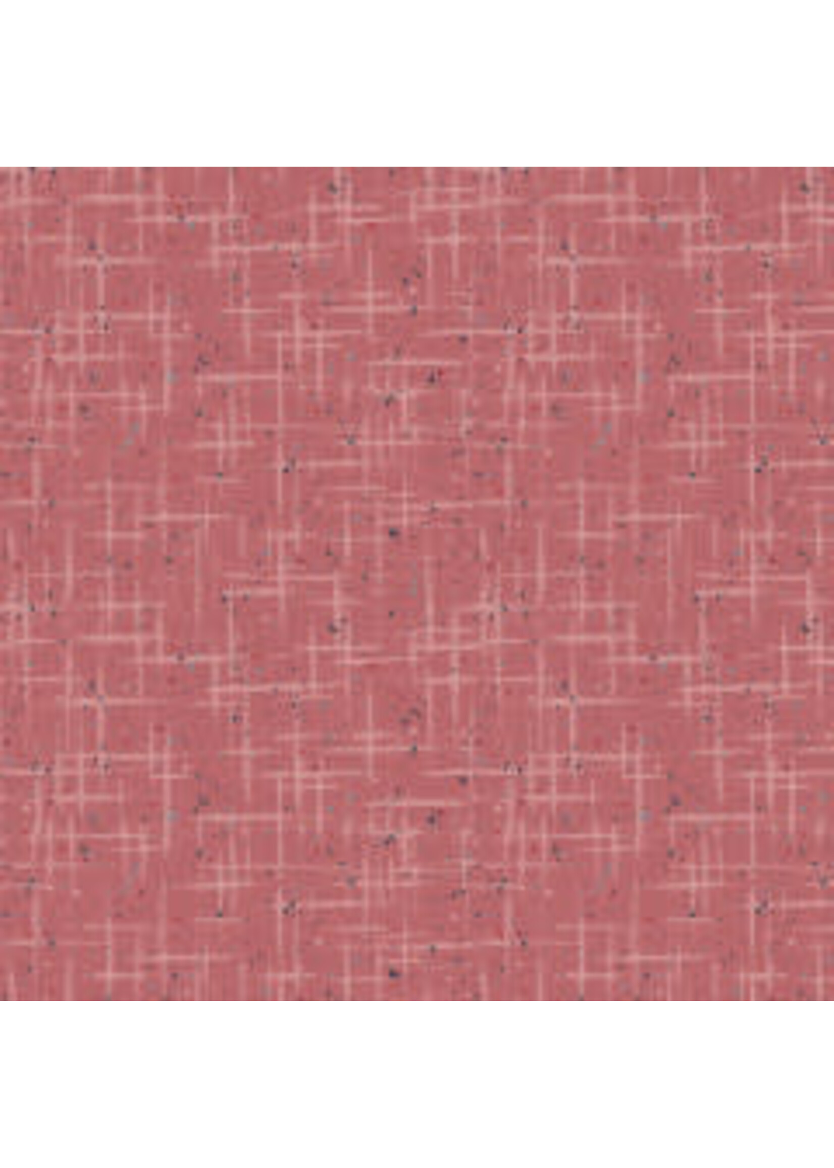 Stof Fabrics Hannah Basic - Scratches - Brick - Coupon - 85 cm x 110 cm
