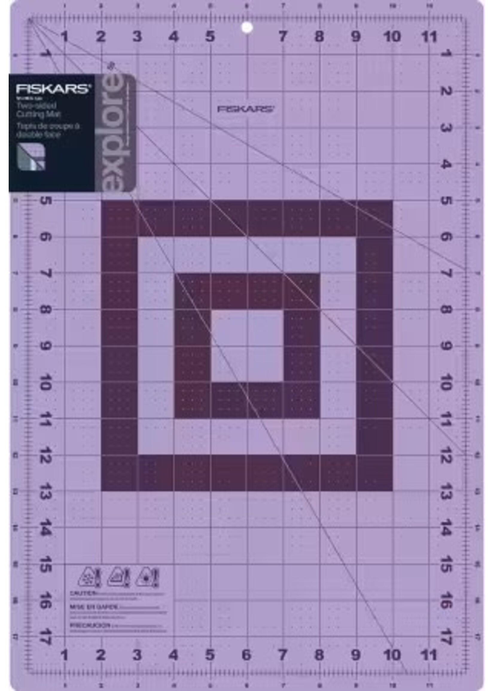 Fiskars Snijmat - Fashion Cutting Mat - 12 inch x 18 inch