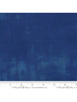 Moda Fabrics BasicGray - Grunge - Cobalt -223 - Coupon - 195 cm x 275 cm