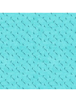 Stof Fabrics Hannah Basic - Dotted Lines - Coupon - 95 cm x 110 cm
