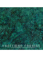 Hoffman Fabrics Bali Dots - Viridiane - 3019-116 - Coupon - 40 cm x 110 cm