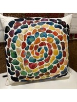 Patroon  - Seaglass - Kussen, Royal Night, Zeester