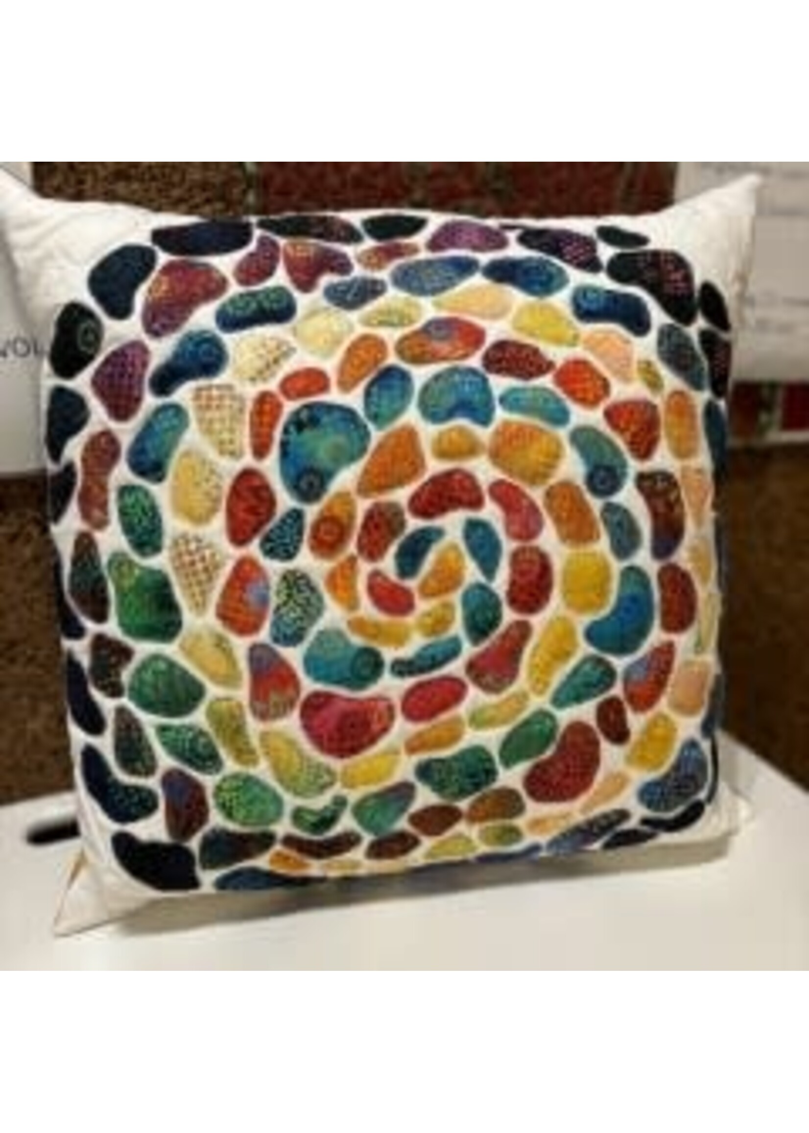 Patroon  - Seaglass - Kussen, Royal Night, Zeester