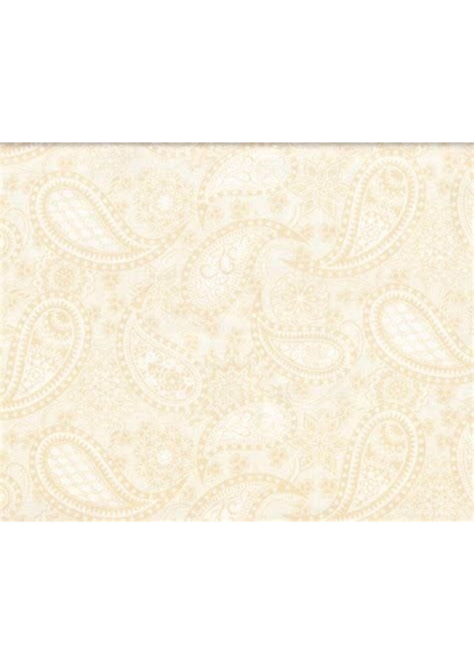 Benartex Studio Wide Paisley - Natural - 5490 07