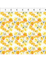 In The Beginning Watercolor Beauty - Peony - Gold