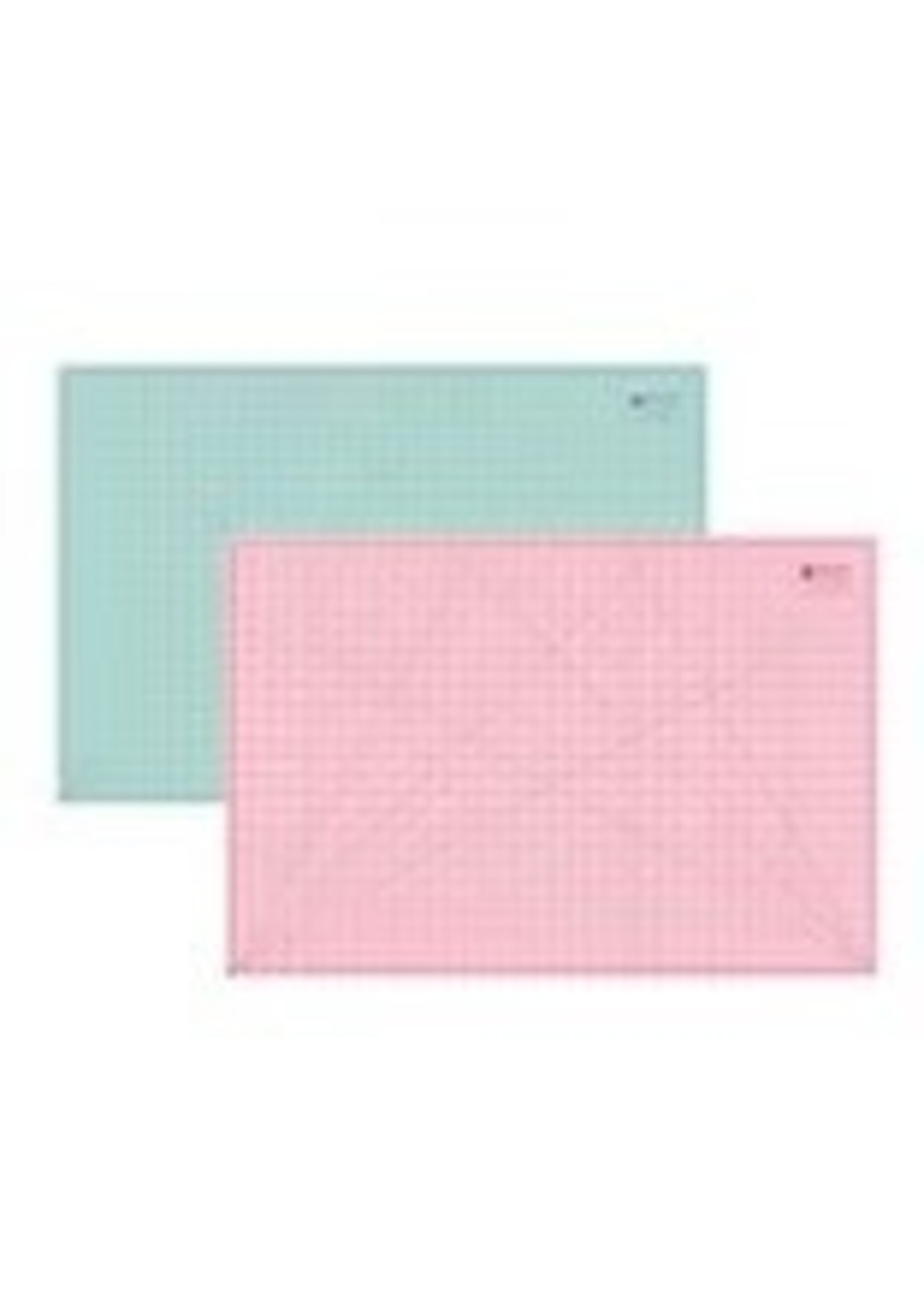 Riley Blake Designs Lori Holt - Snijmat - Cute Cuts - Teal/Pink- 24 inch x 36 inch
