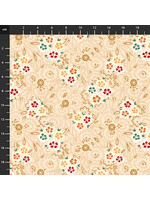Henry Glass Fabrics Sunwashed Romance - Modern Floral - 4755-266