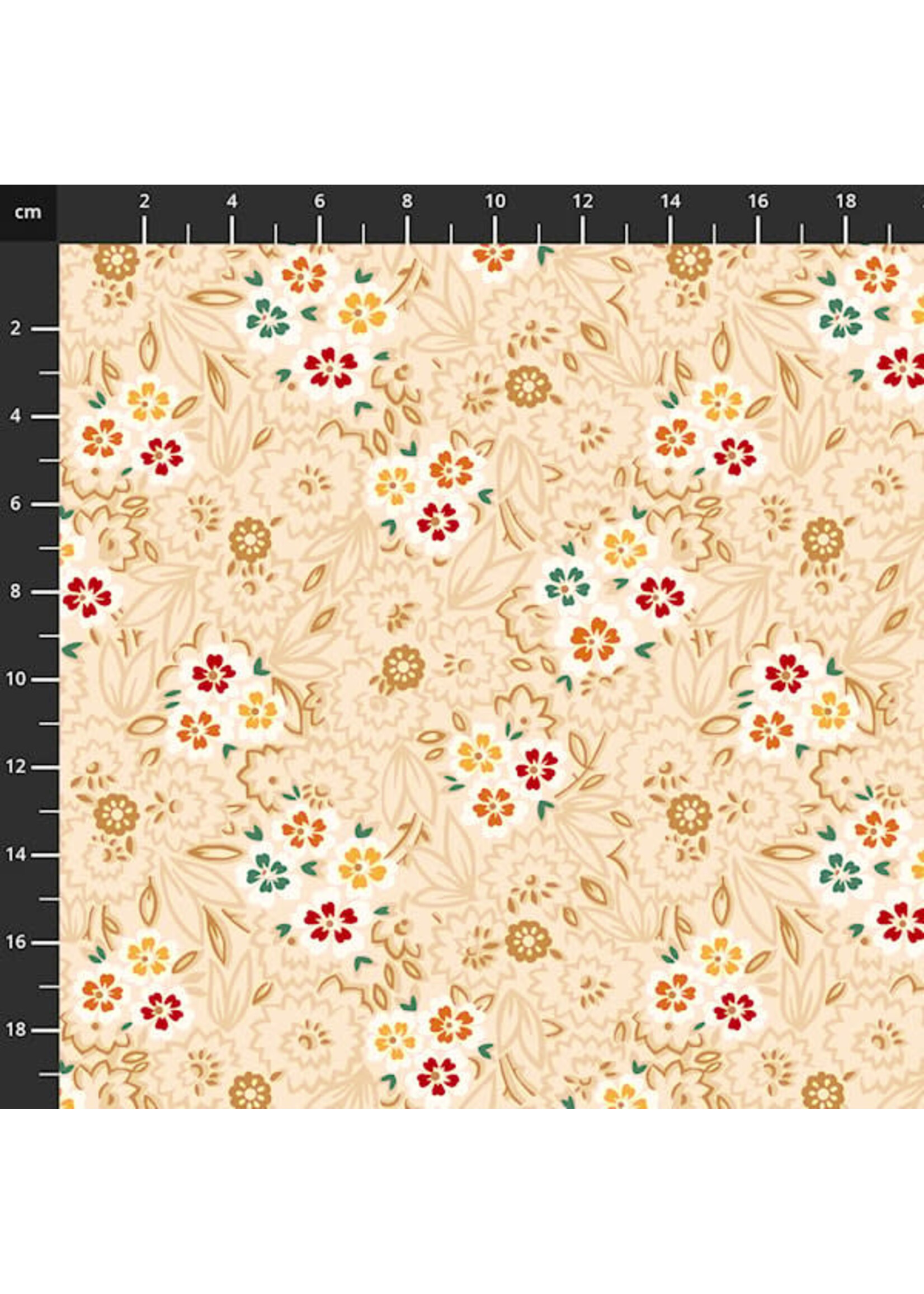 Henry Glass Fabrics Sunwashed Romance - Modern Floral - 4755-266