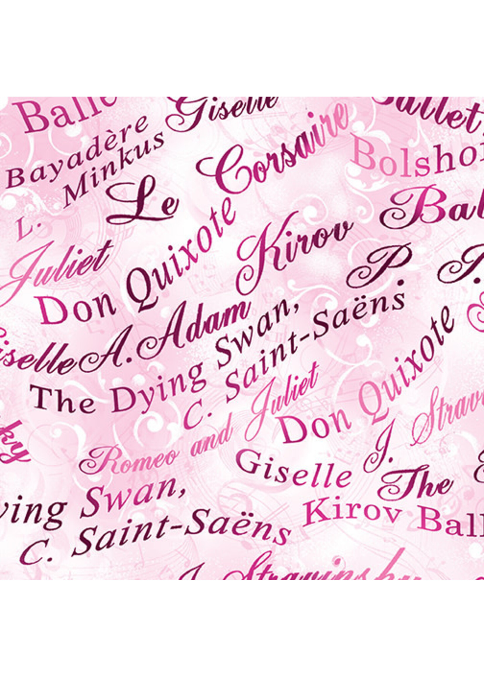 Benartex Studio Ballet - Classics - Pink