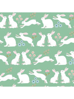 Poppie Cotton Poppies Patchwork Club - Peter Rabbit - Mint