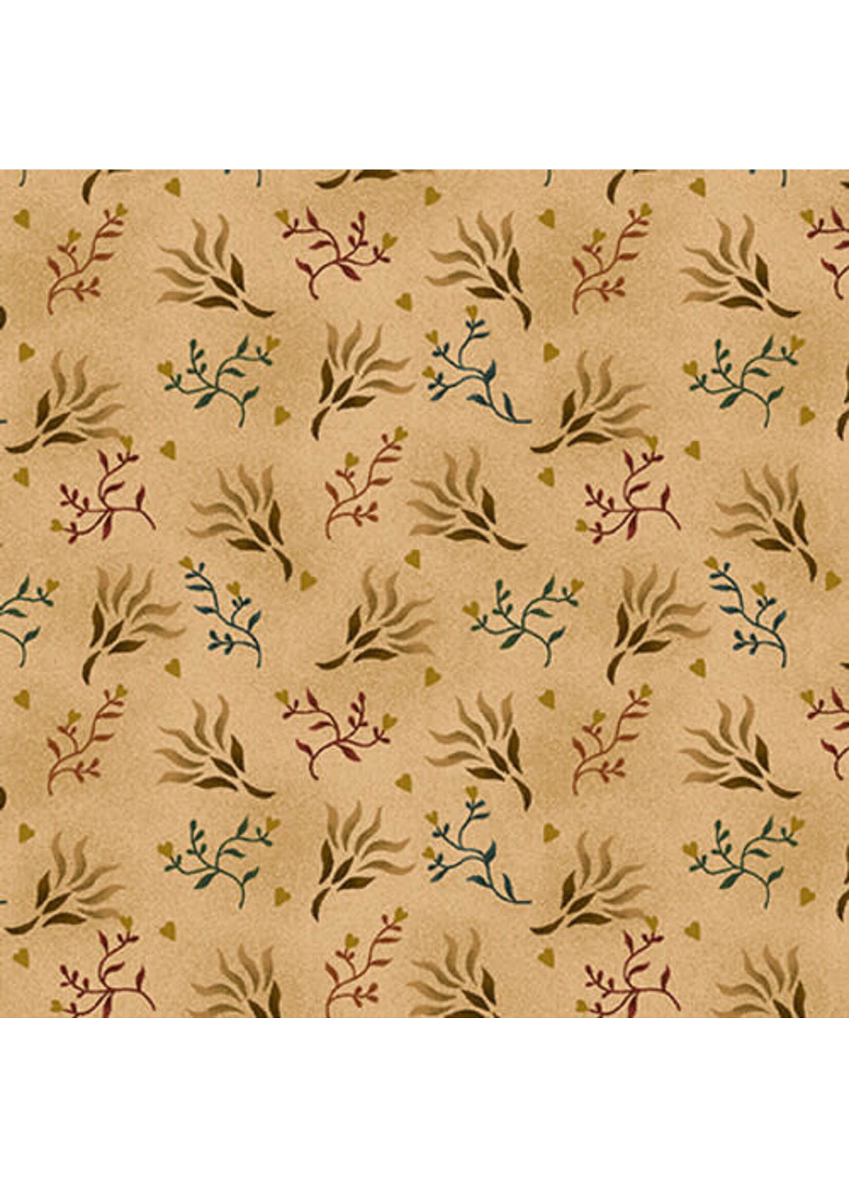 Henry Glass Fabrics Seaweed - Spiced - Brown - 4755-230