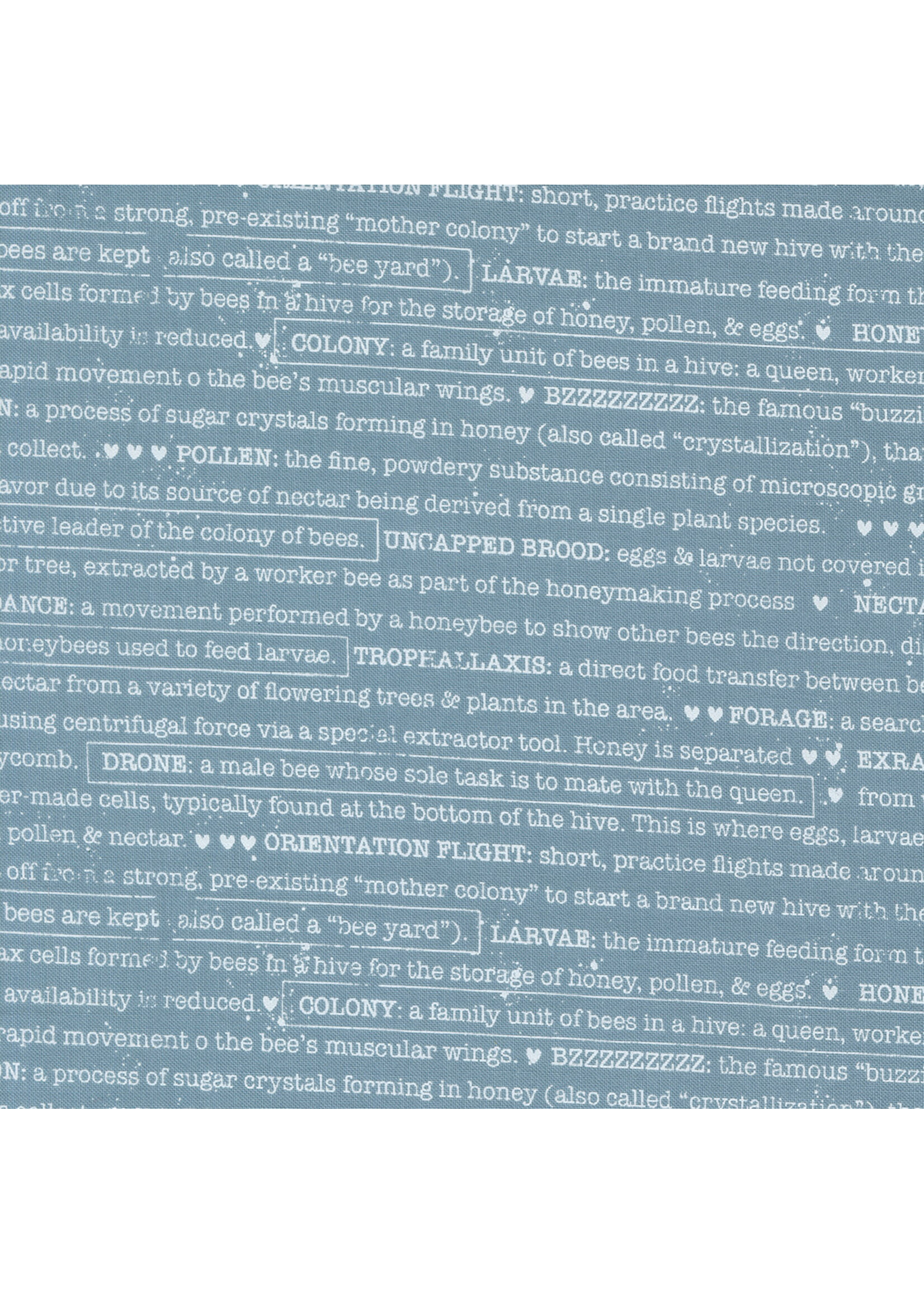 Moda Fabrics Lella Boutique - Wild Honey - Sky - 5254 14