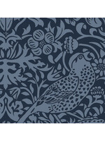 Morris & Co Strawberry Thief - Navy - QWBM001