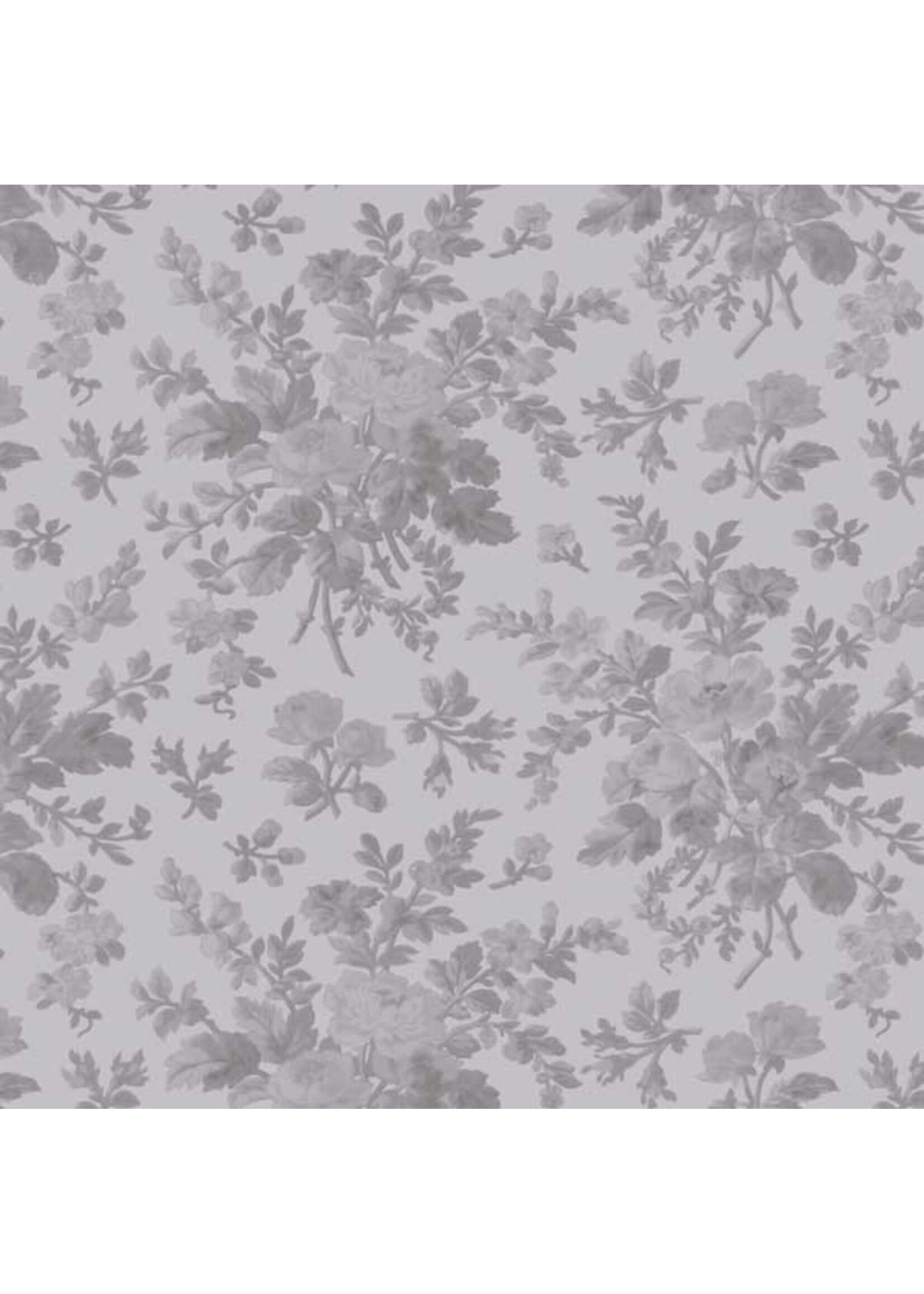 Windham Fabrics Floral Bouquet - Gray