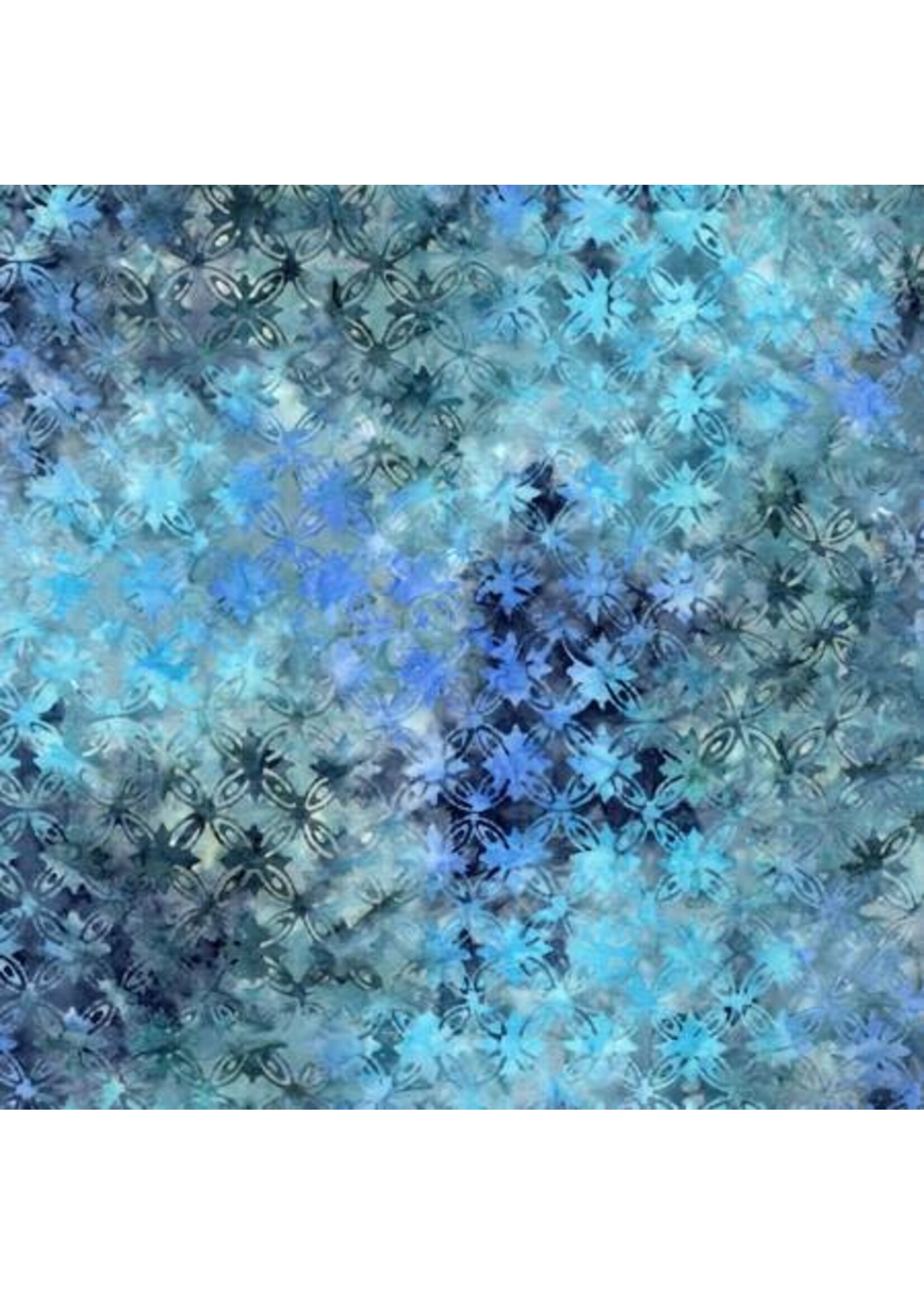 Timeless Treasures Xtonga - Connected Circle - Lake - B3575