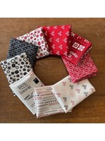 Moda Fabrics Stofpakket - Sweetwater - Threads - 9 Long Eights 25 x 55 cm