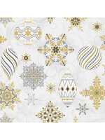 Stof Fabrics Sparkle - Ornaments - White