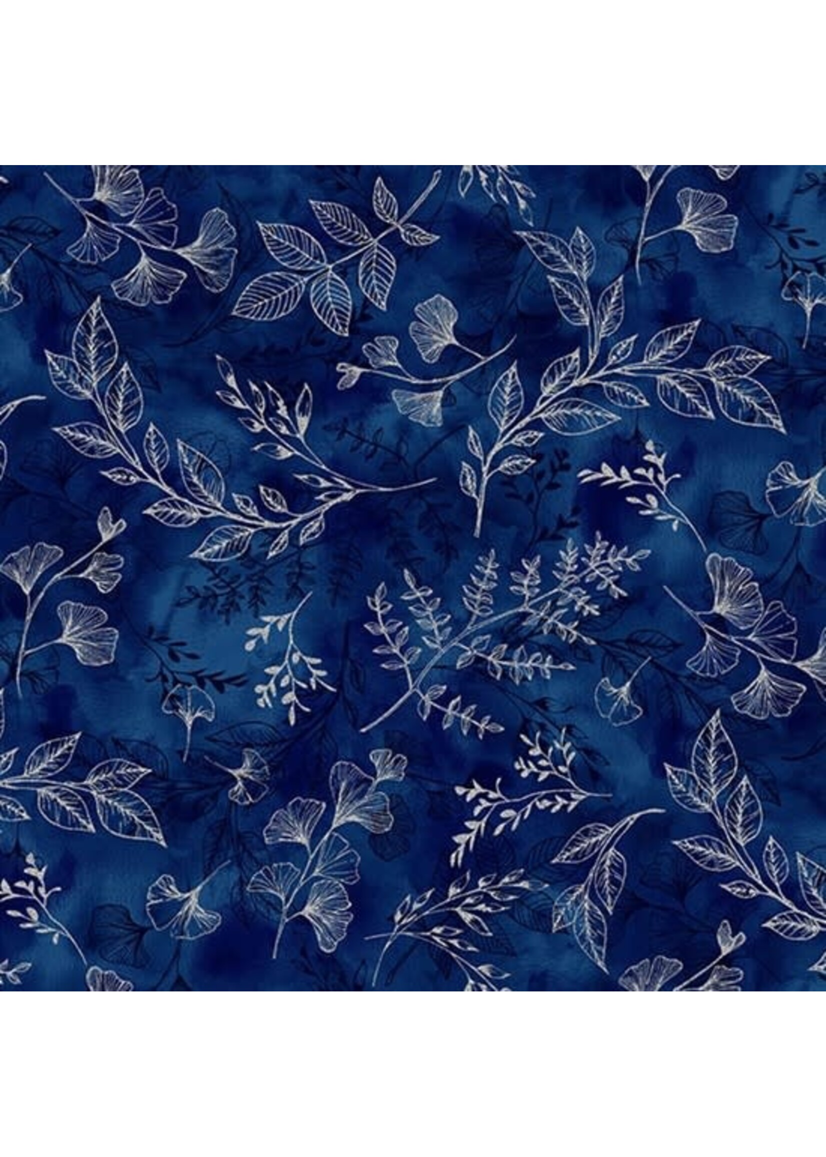 Hoffman Fabrics Fly Home for Winter - Navy Silver - U4978 - 19S