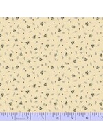 Marcus Fabrics Mrs.Miller's Aprentice - Falling Spirals - Cream - Coupon - 55 cm x 110 cm