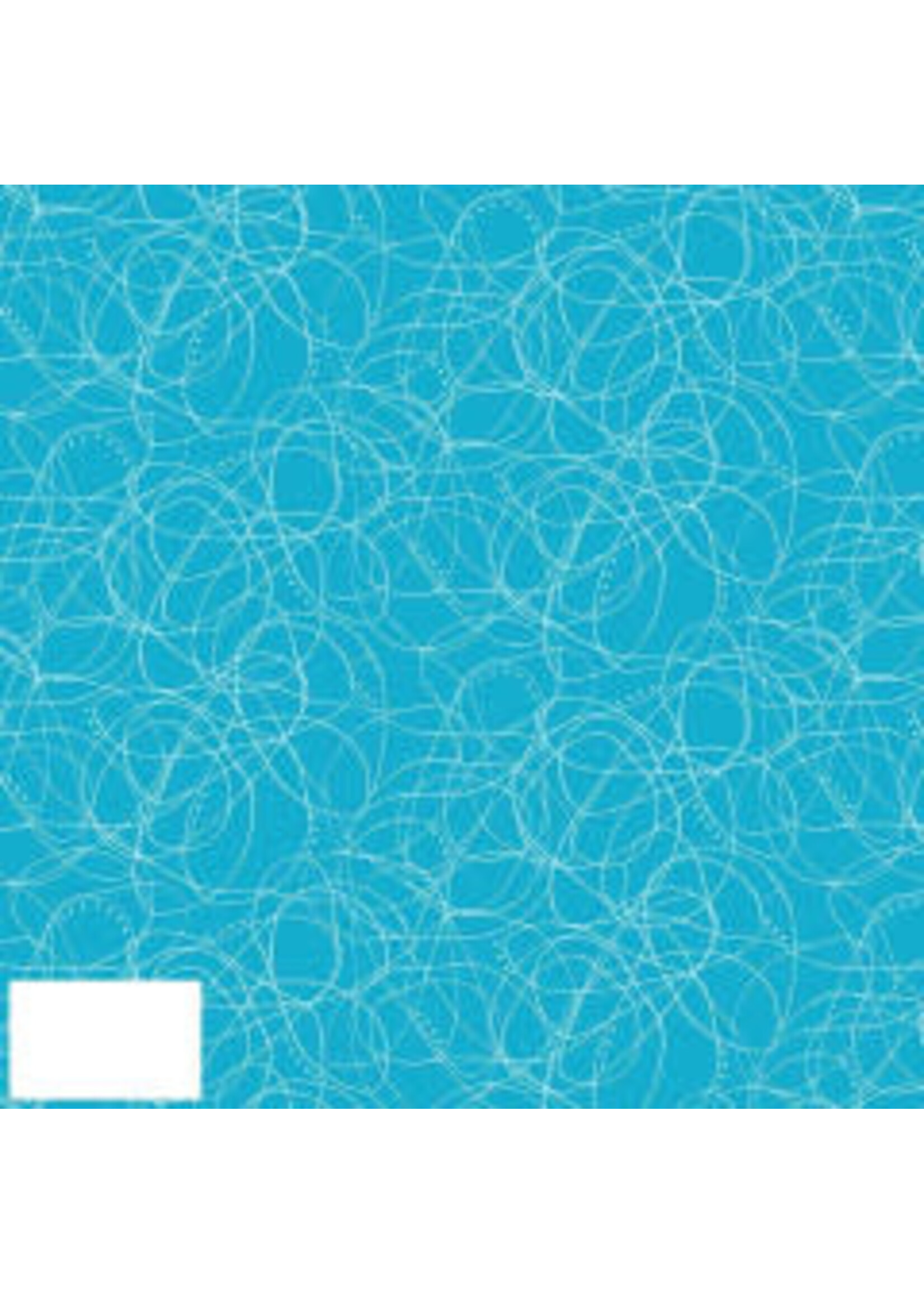 Stof Fabrics Quilters Combination - Turquoise - Coupon - 70 cm x 110 cm