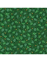 Benartex Studio Wander Lane - Acorns - Forest - Coupon - 80 cm x 110 cm