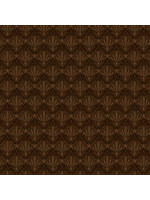 Henry Glass Fabrics Plant Kindness - Pumkin Blossom - Brown - Coupon - 95 cm x 110 cm