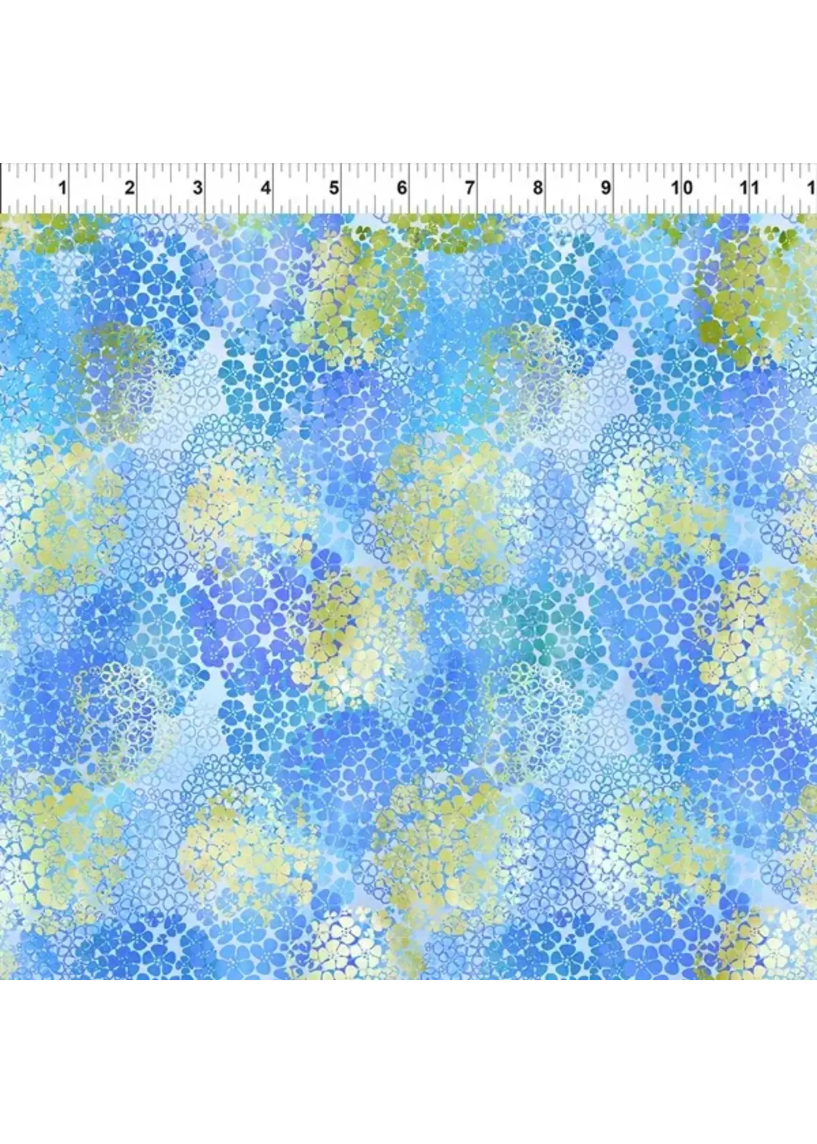 In The Beginning Garden of Dreams II - Blooms - Blue - 3JYR2