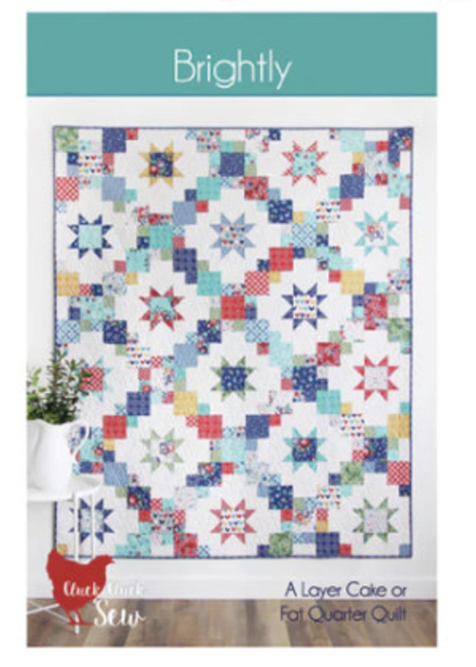 Cluck Cluck Sew Patroon - Brightly