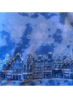 Van Gelderen Stoffen Delftsblauw 24 - Coupon - 85 cm x 150 cm