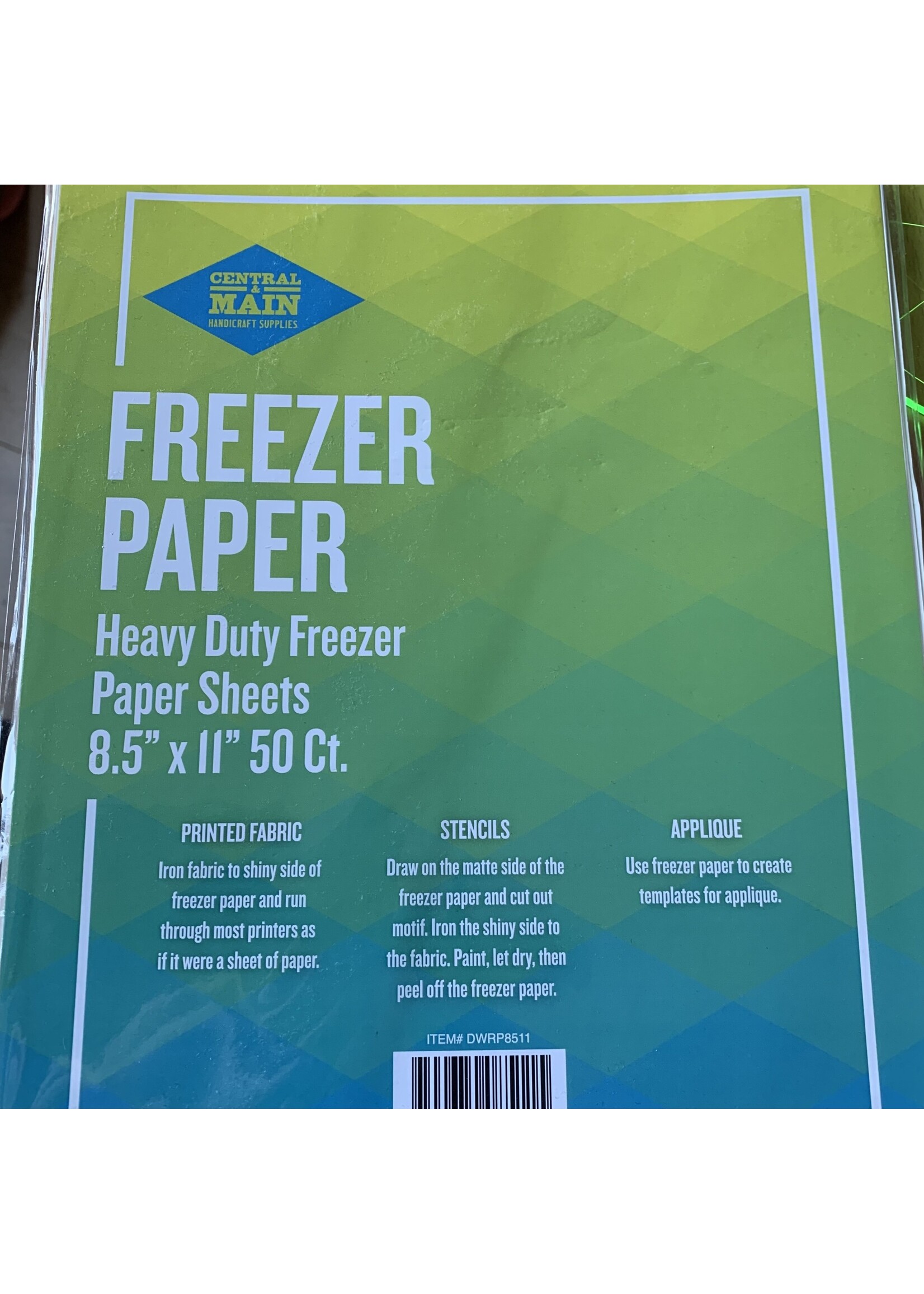 Freezerpapier - 5,5 inch x 11 inch - 50 stuks