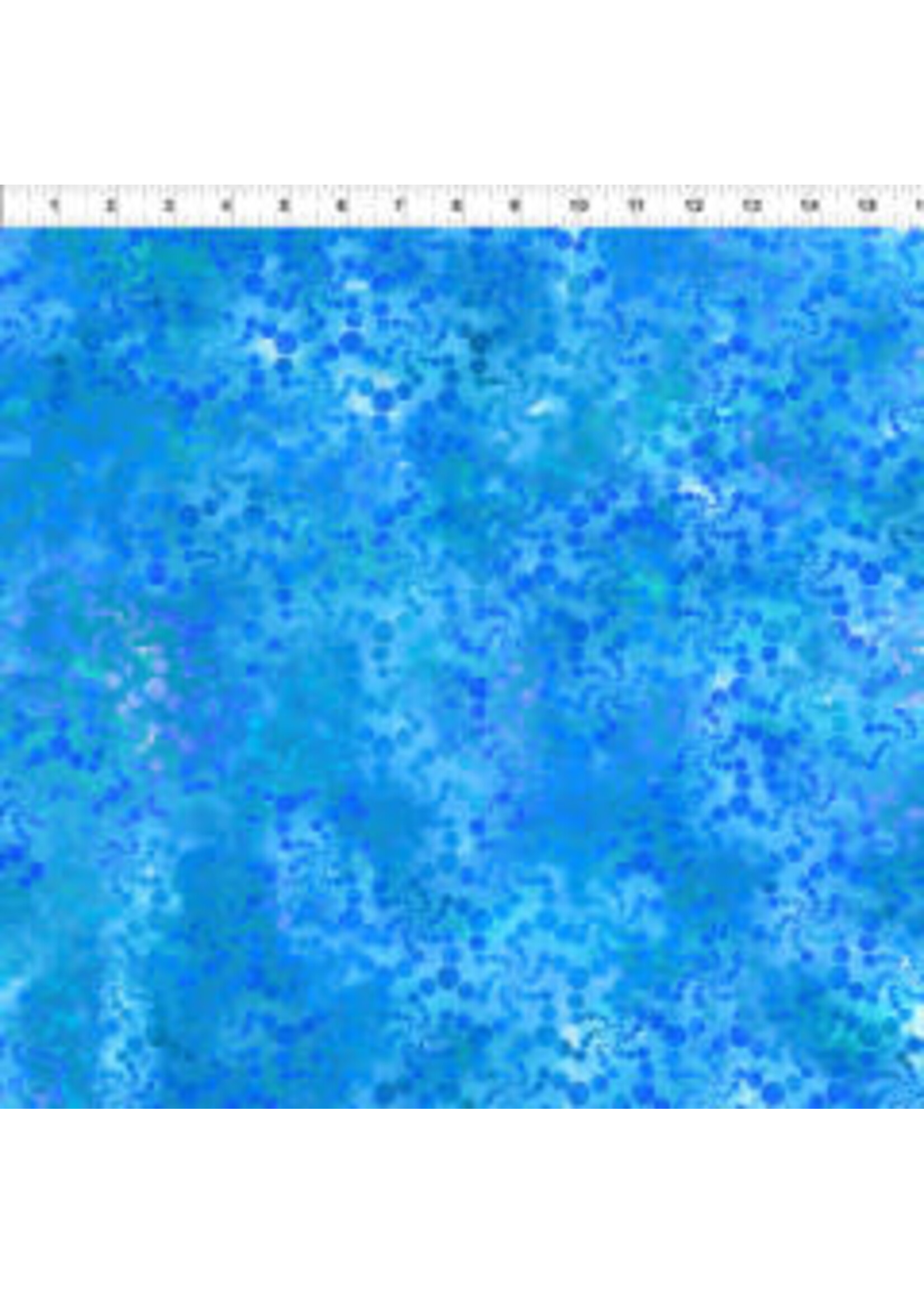 In The Beginning Elysian - Bubbles - Blue - 16JYN1 - Coupon - 90 cm x 110 cm