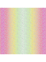 Studio E Fabrics Shade Garden - Floral Ombre - Pastel Begonias - 145