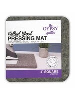 The Gypsy Quilter Strijkmat - Felted wool pressing mat - 4 inch x 4 inch